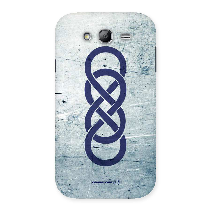 Double Infinity Rough Back Case for Galaxy Grand