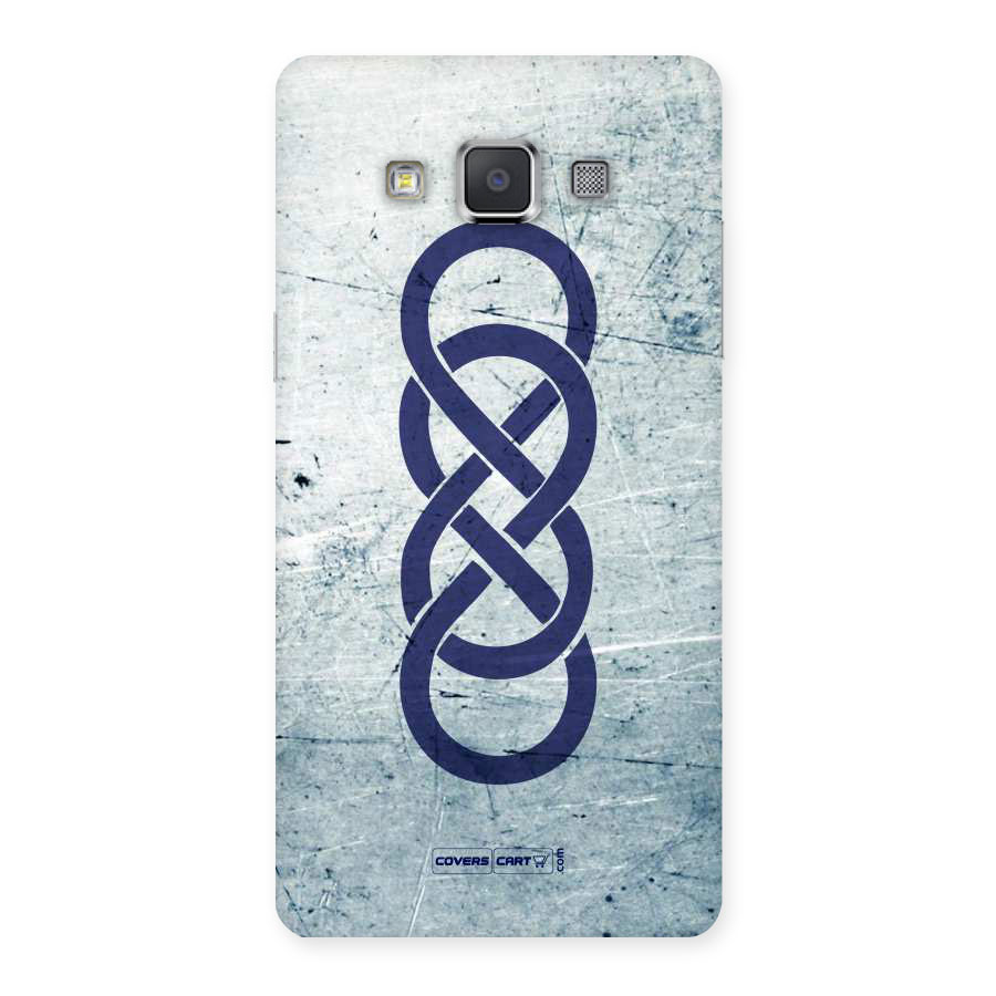 Double Infinity Rough Back Case for Galaxy Grand 3