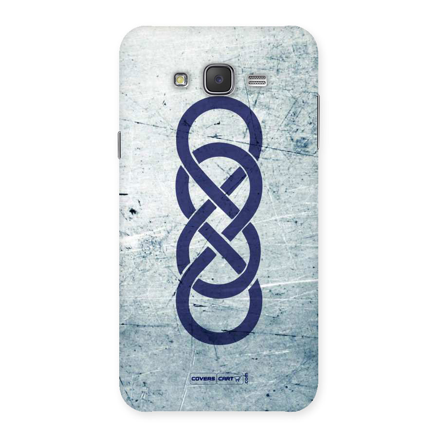 Double Infinity Rough Back Case for Galaxy J7