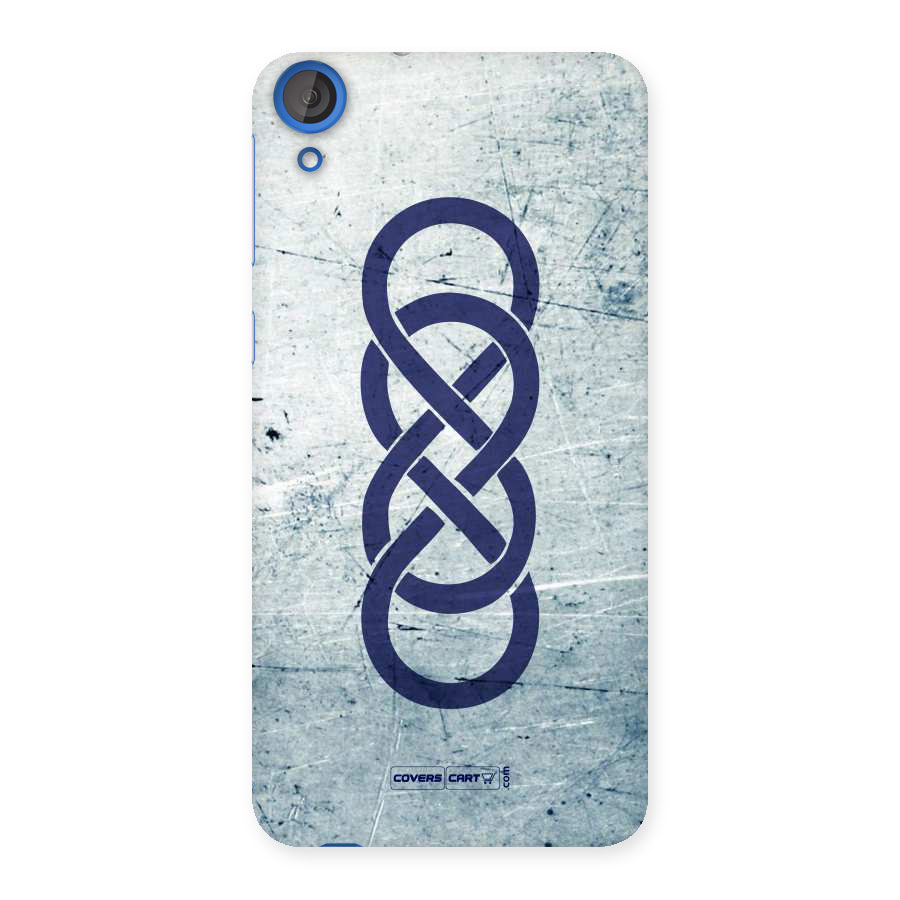 Double Infinity Rough Back Case for HTC Desire 820