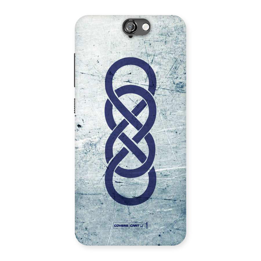 Double Infinity Rough Back Case for HTC One A9
