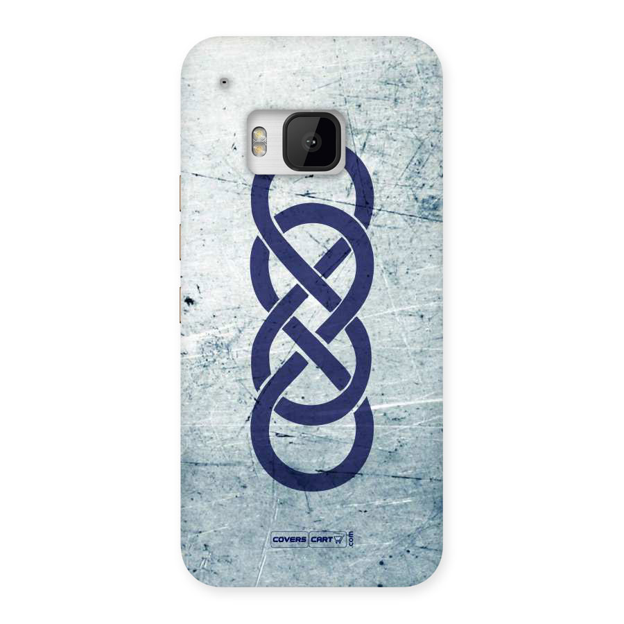 Double Infinity Rough Back Case for HTC One M9