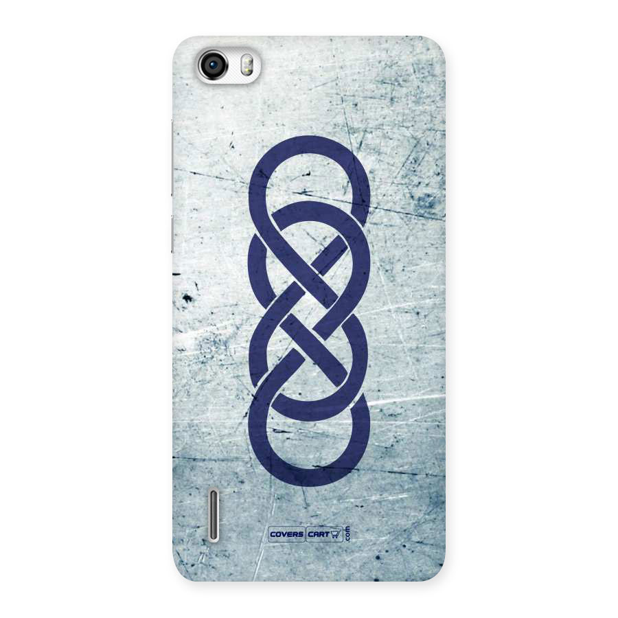 Double Infinity Rough Back Case for Honor 6