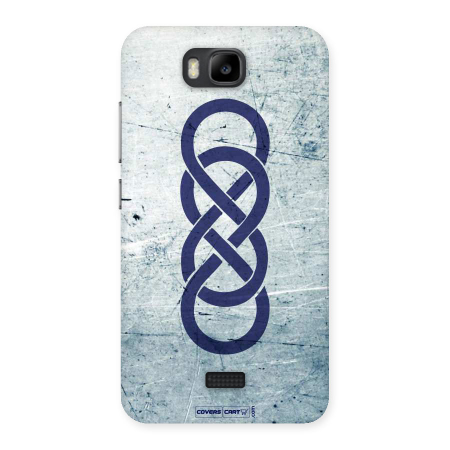 Double Infinity Rough Back Case for Honor Bee