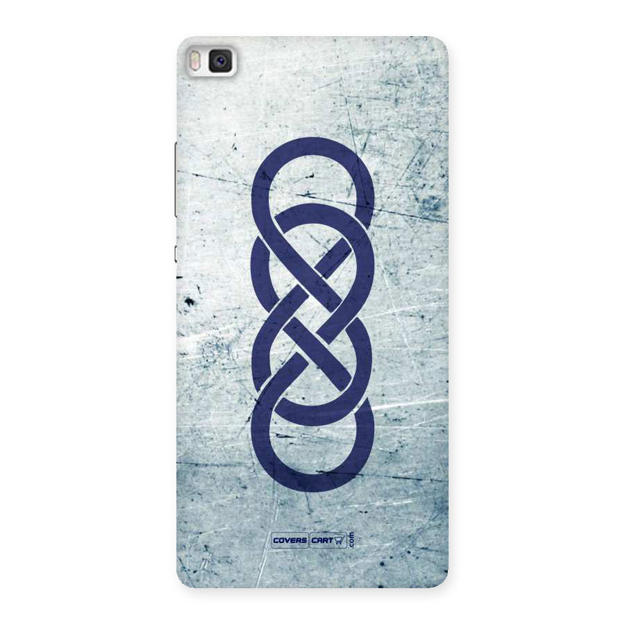 Double Infinity Rough Back Case for Huawei P8