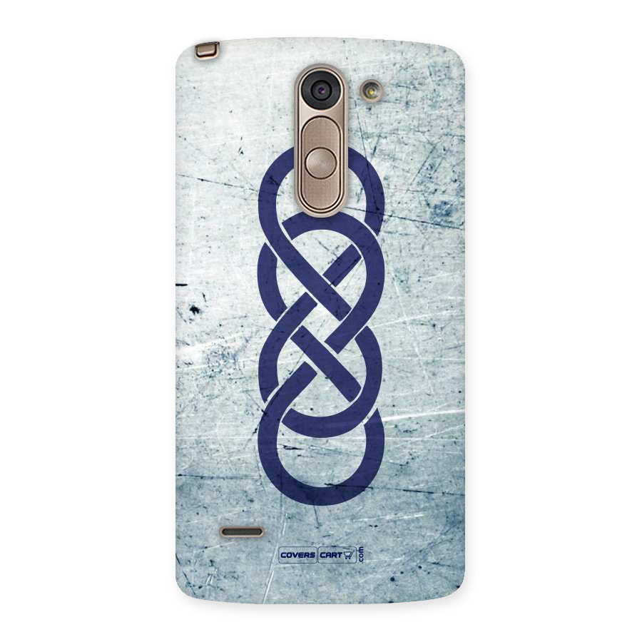 Double Infinity Rough Back Case for LG G3 Stylus