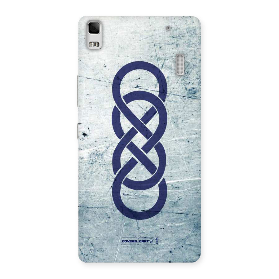 Double Infinity Rough Back Case for Lenovo A7000