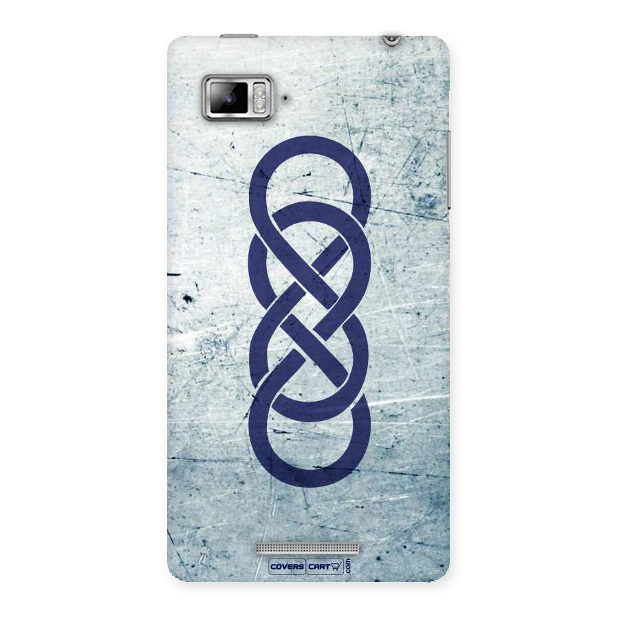 Double Infinity Rough Back Case for Lenovo Vibe Z K910