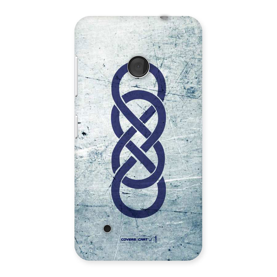 Double Infinity Rough Back Case for Lumia 530