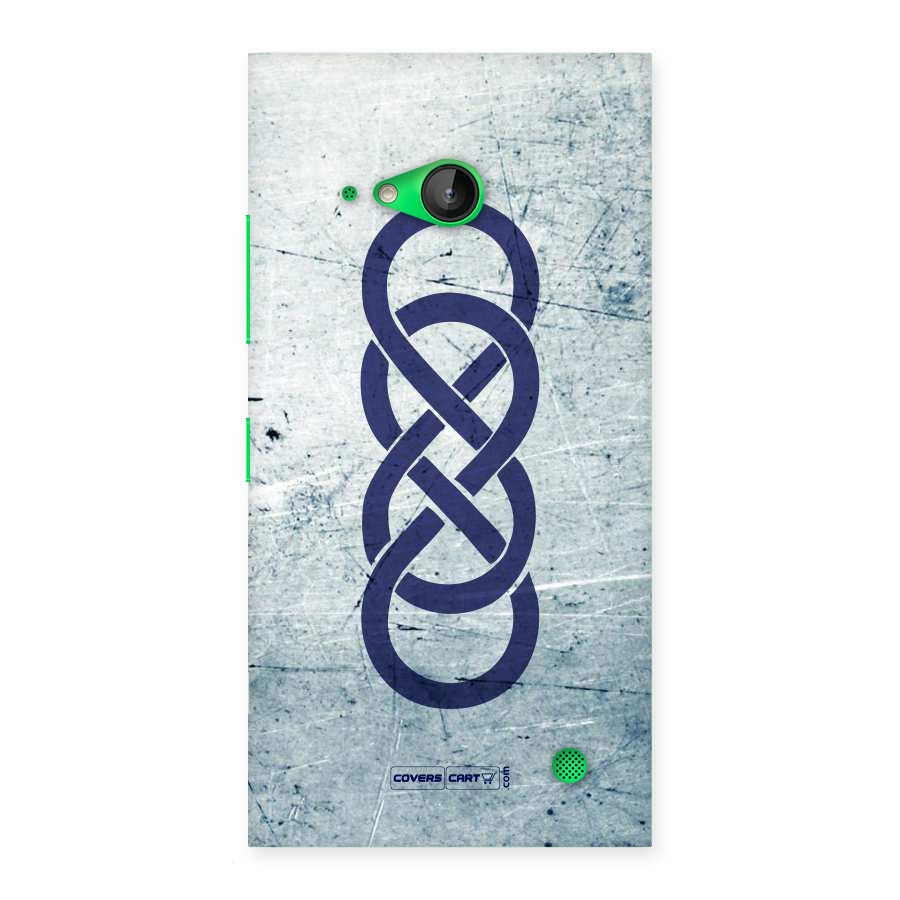 Double Infinity Rough Back Case for Lumia 730