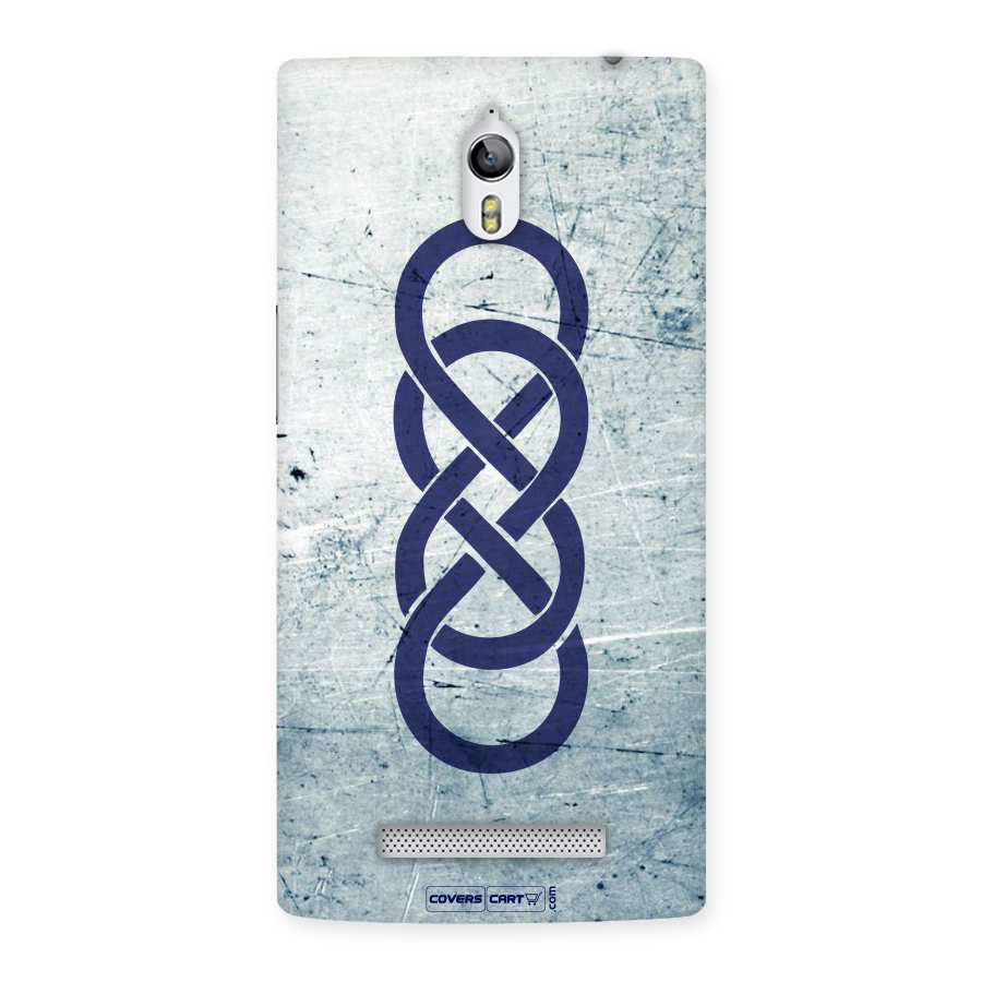 Double Infinity Rough Back Case for Oppo Find 7