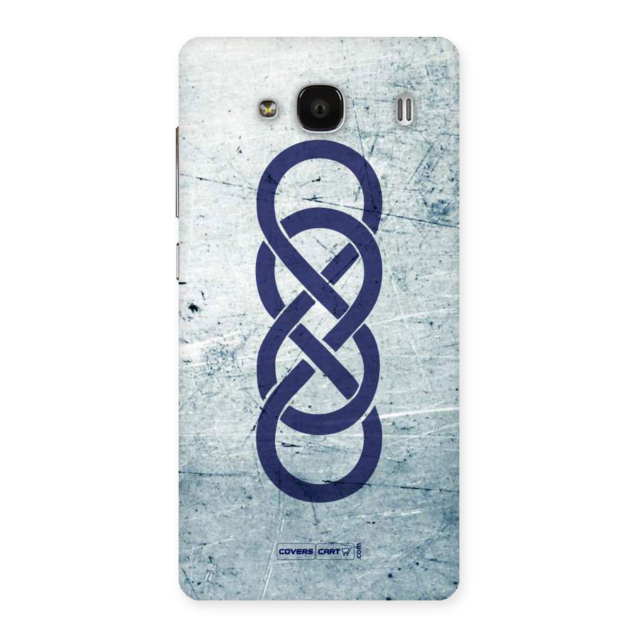 Double Infinity Rough Back Case for Redmi 2