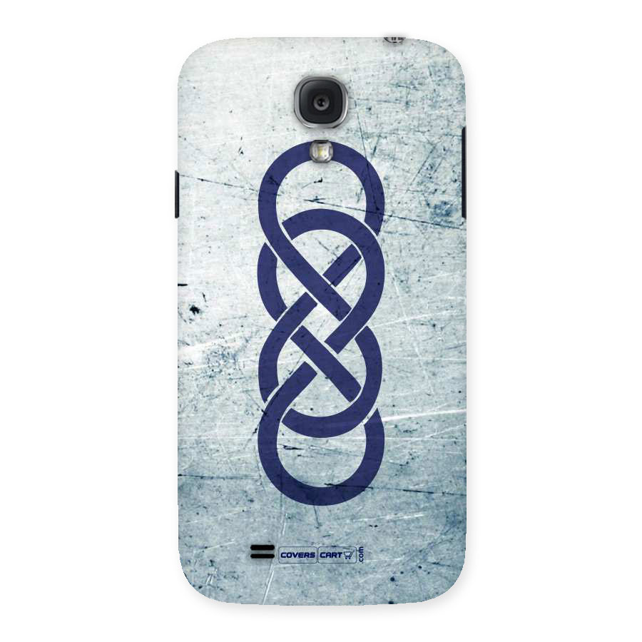 Double Infinity Rough Back Case for Samsung Galaxy S4
