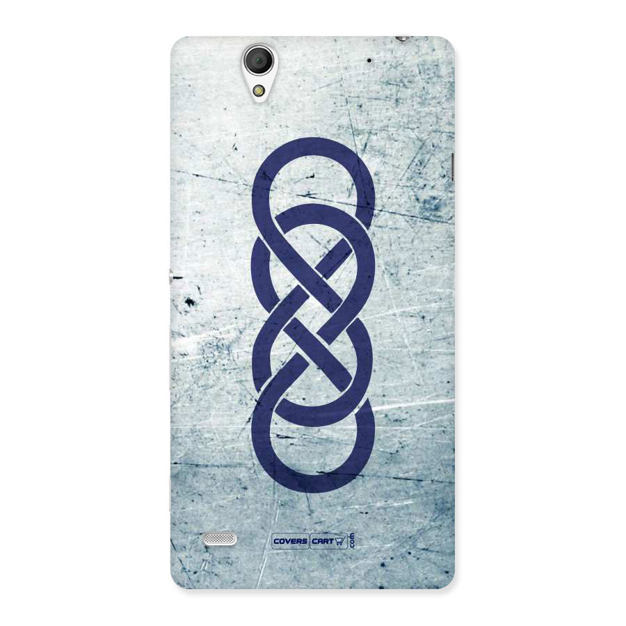 Double Infinity Rough Back Case for Sony Xperia C4