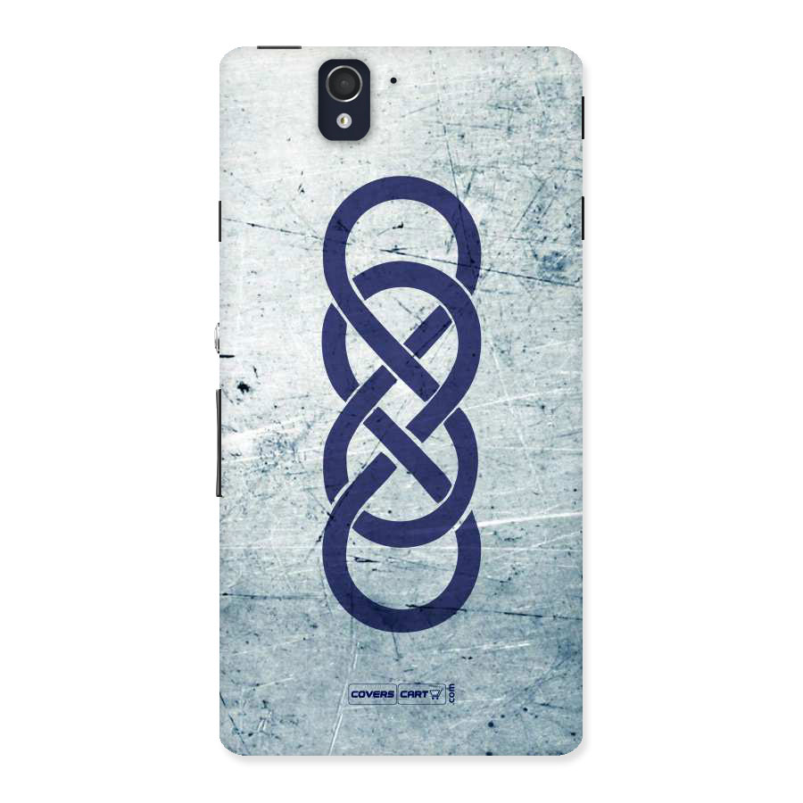 Double Infinity Rough Back Case for Sony Xperia Z
