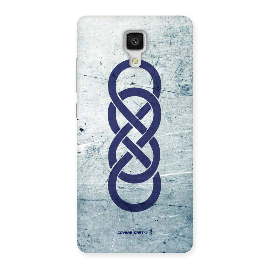 Double Infinity Rough Back Case for Xiaomi Mi 4