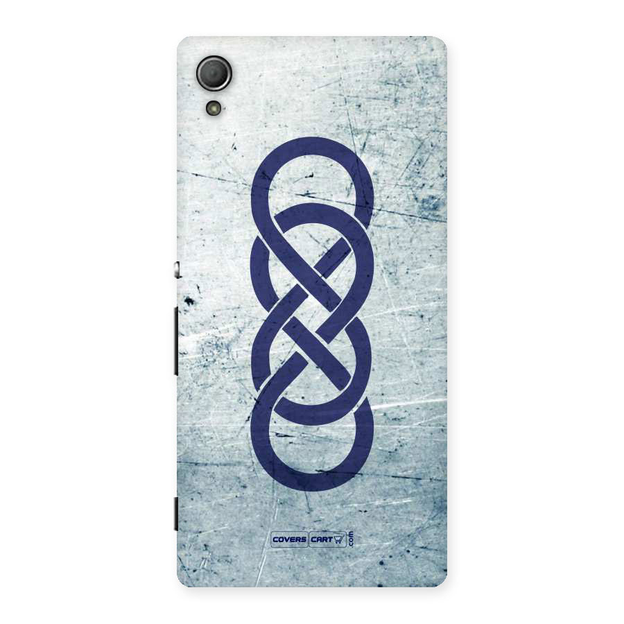 Double Infinity Rough Back Case for Xperia Z4