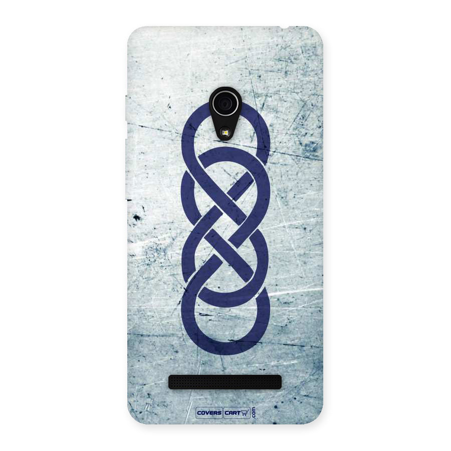 Double Infinity Rough Back Case for Zenfone 5
