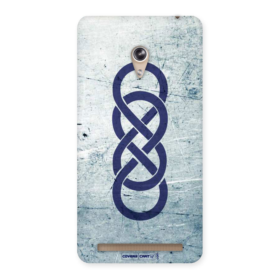 Double Infinity Rough Back Case for Zenfone 6