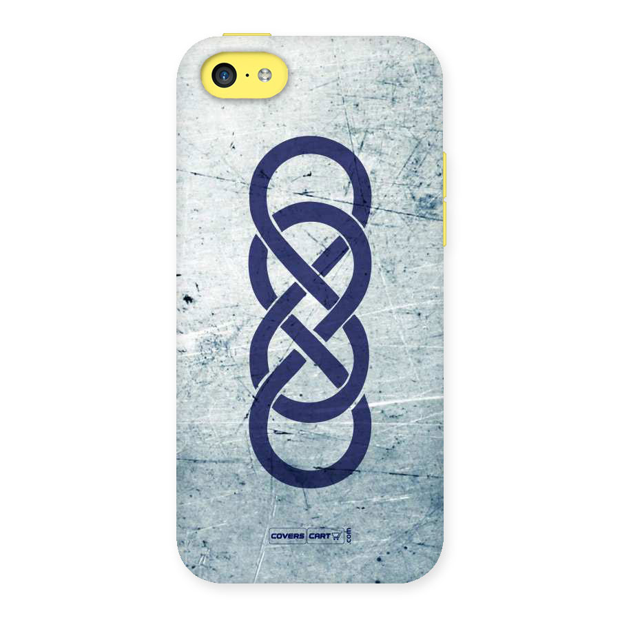 Double Infinity Rough Back Case for iPhone 5C