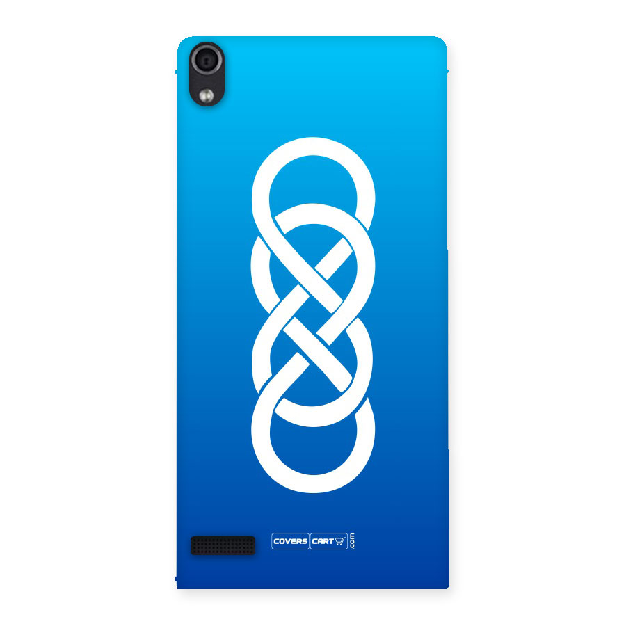 Double Infinity Blue Back Case for Ascend P6