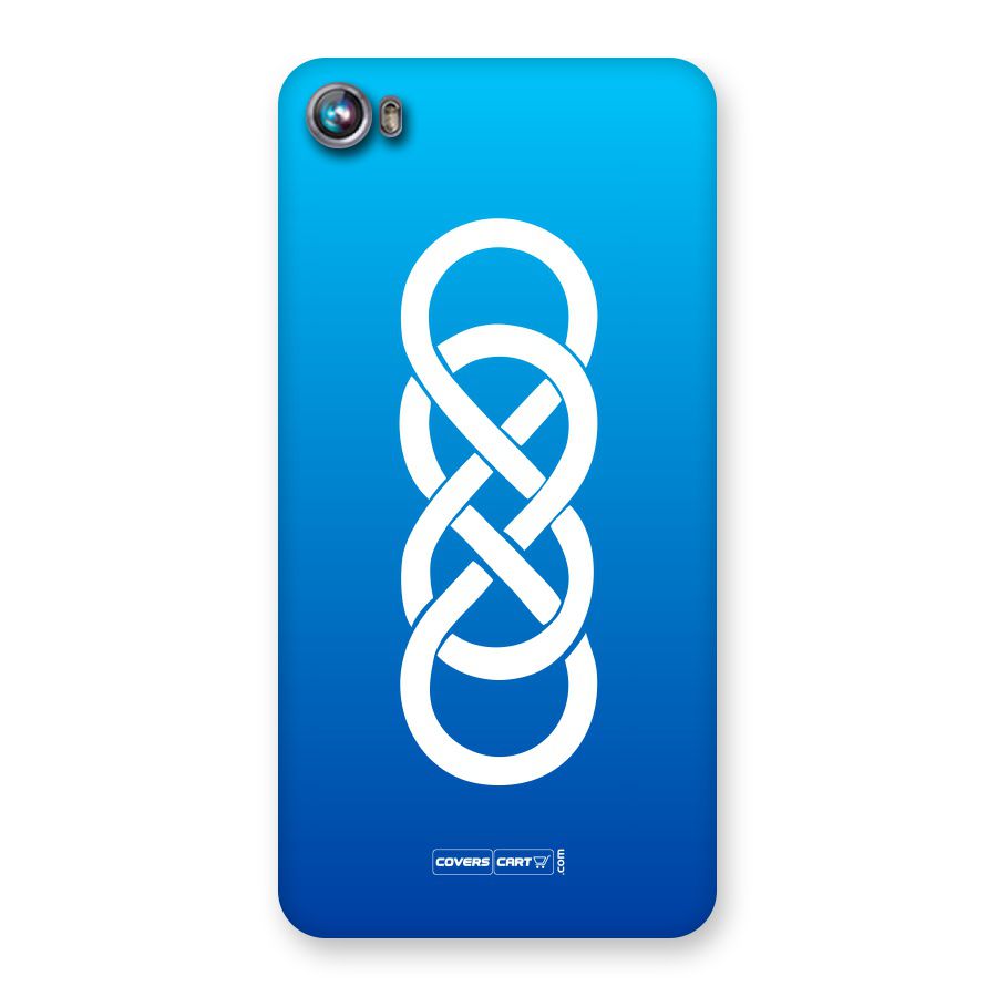 Double Infinity Blue Back Case for Canvas Fire 4