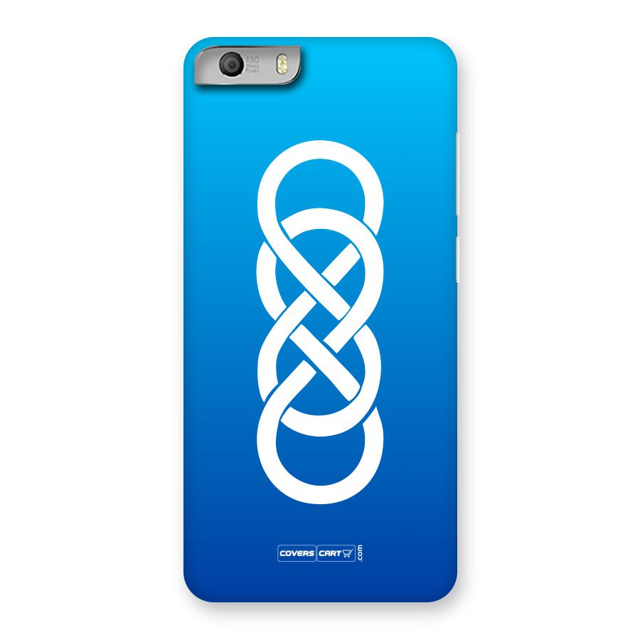 Double Infinity Blue Back Case for Canvas Knight 2