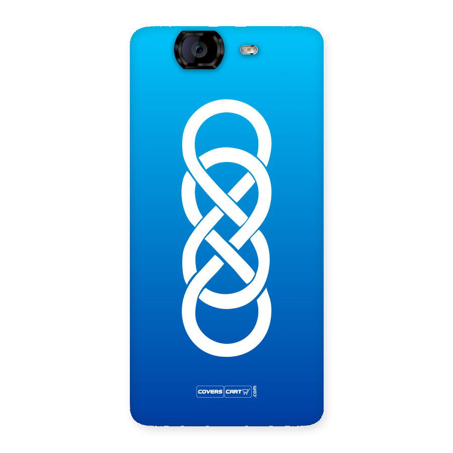 Double Infinity Blue Back Case for Canvas Knight A350