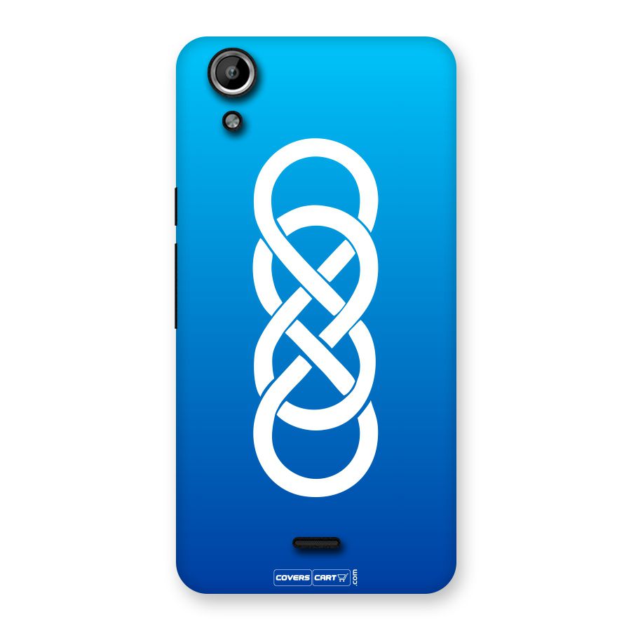 Double Infinity Blue Back Case for Canvas Selfie Lens