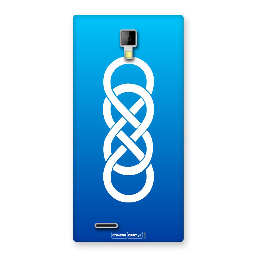 Double Infinity Blue Back Case for Canvas Xpress