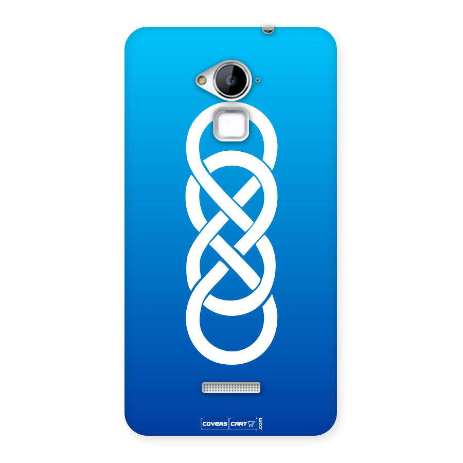 Double Infinity Blue Back Case for Coolpad Note 3