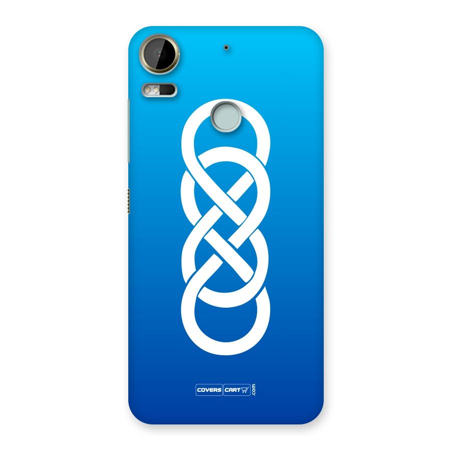 Double Infinity Blue Back Case for Desire 10 Pro