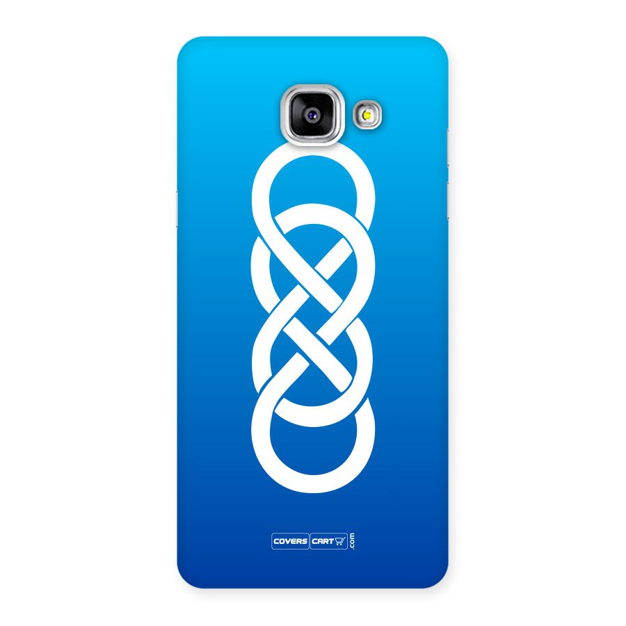 Double Infinity Blue Back Case for Galaxy A5 2016