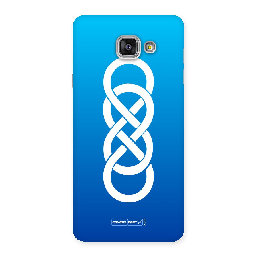 Double Infinity Blue Back Case for Galaxy A7 2016