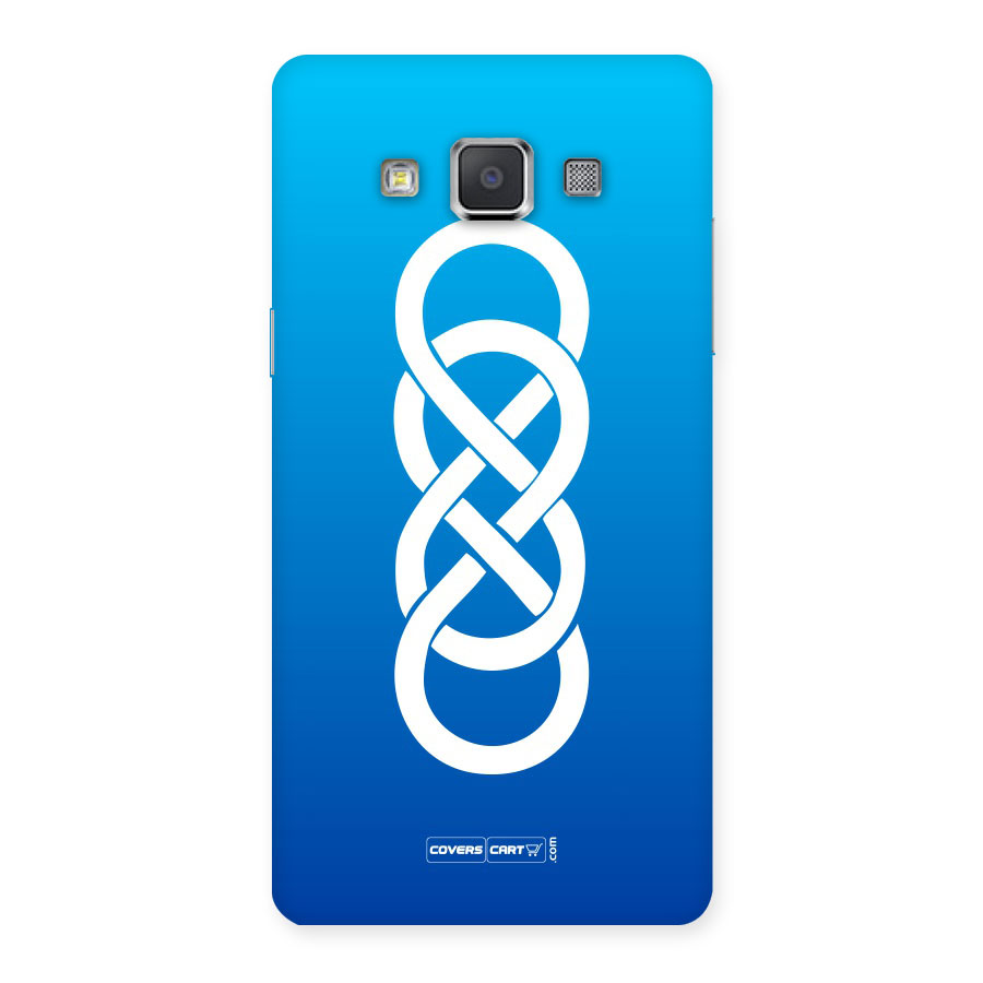 Double Infinity Blue Back Case for Galaxy Grand 3
