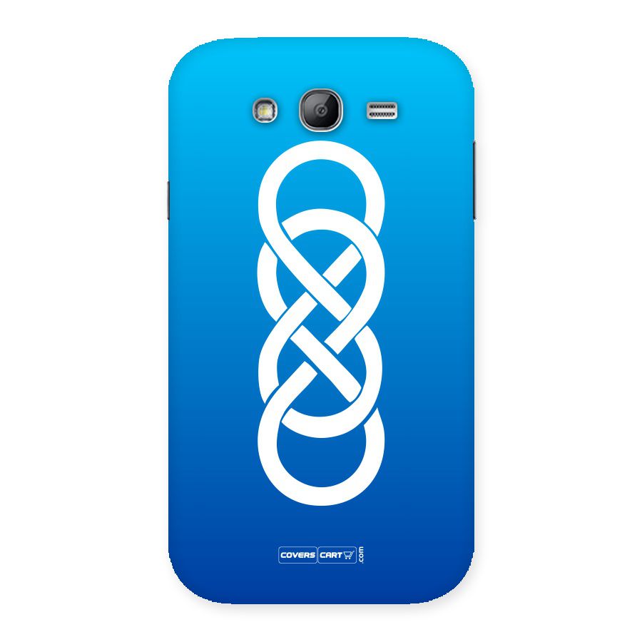 Double Infinity Blue Back Case for Galaxy Grand Neo
