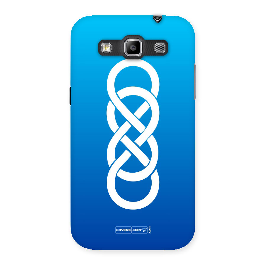 Double Infinity Blue Back Case for Galaxy Grand Quattro