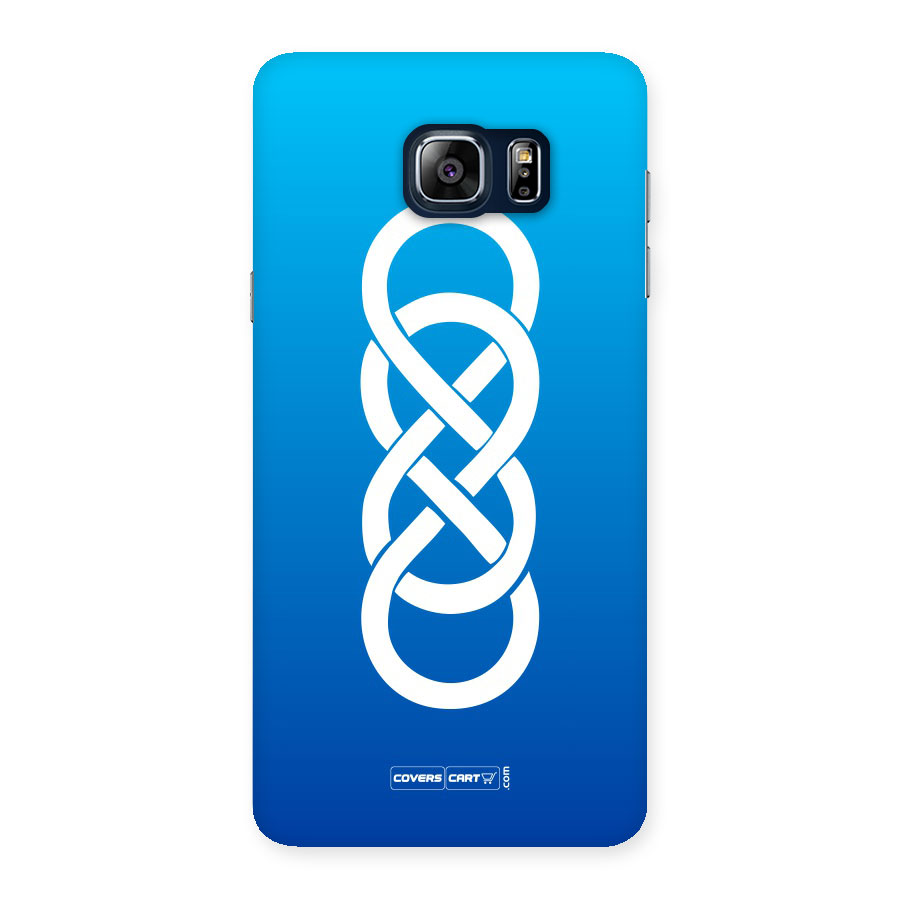 Double Infinity Blue Back Case for Galaxy Note 5