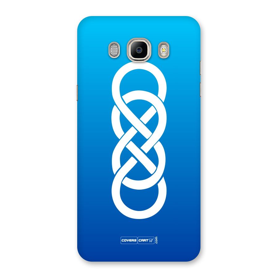 Double Infinity Blue Back Case for Galaxy On8