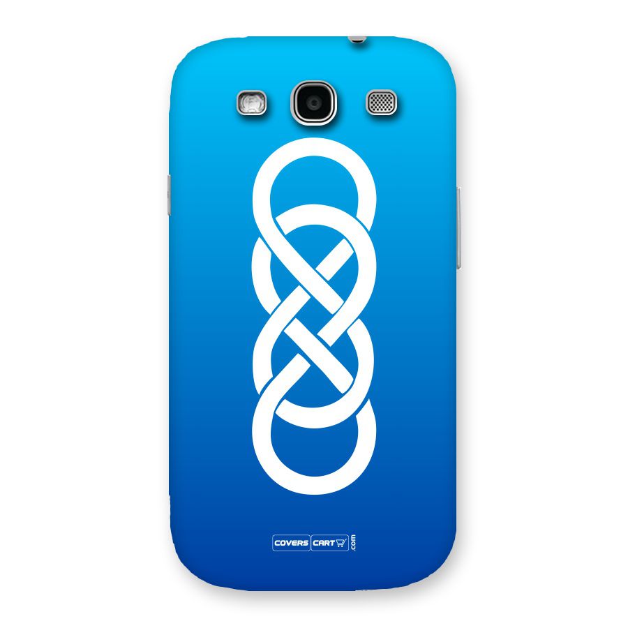 Double Infinity Blue Back Case for Galaxy S3