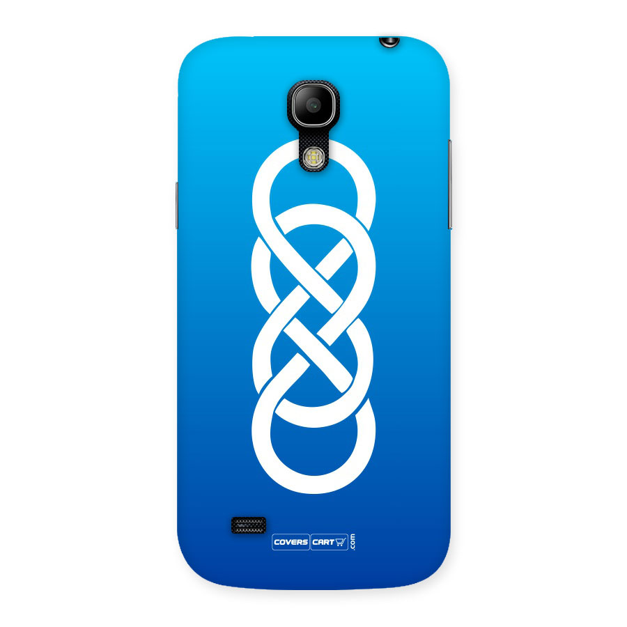 Double Infinity Blue Back Case for Galaxy S4 Mini