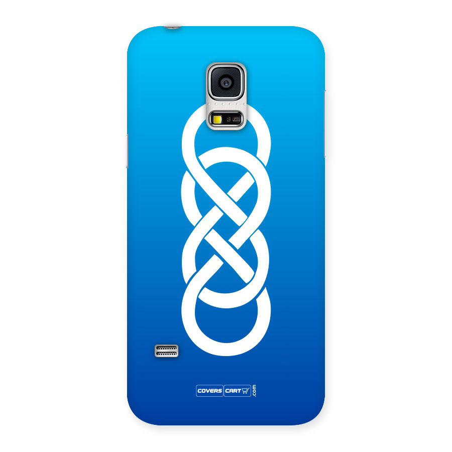 Double Infinity Blue Back Case for Galaxy S5 Mini