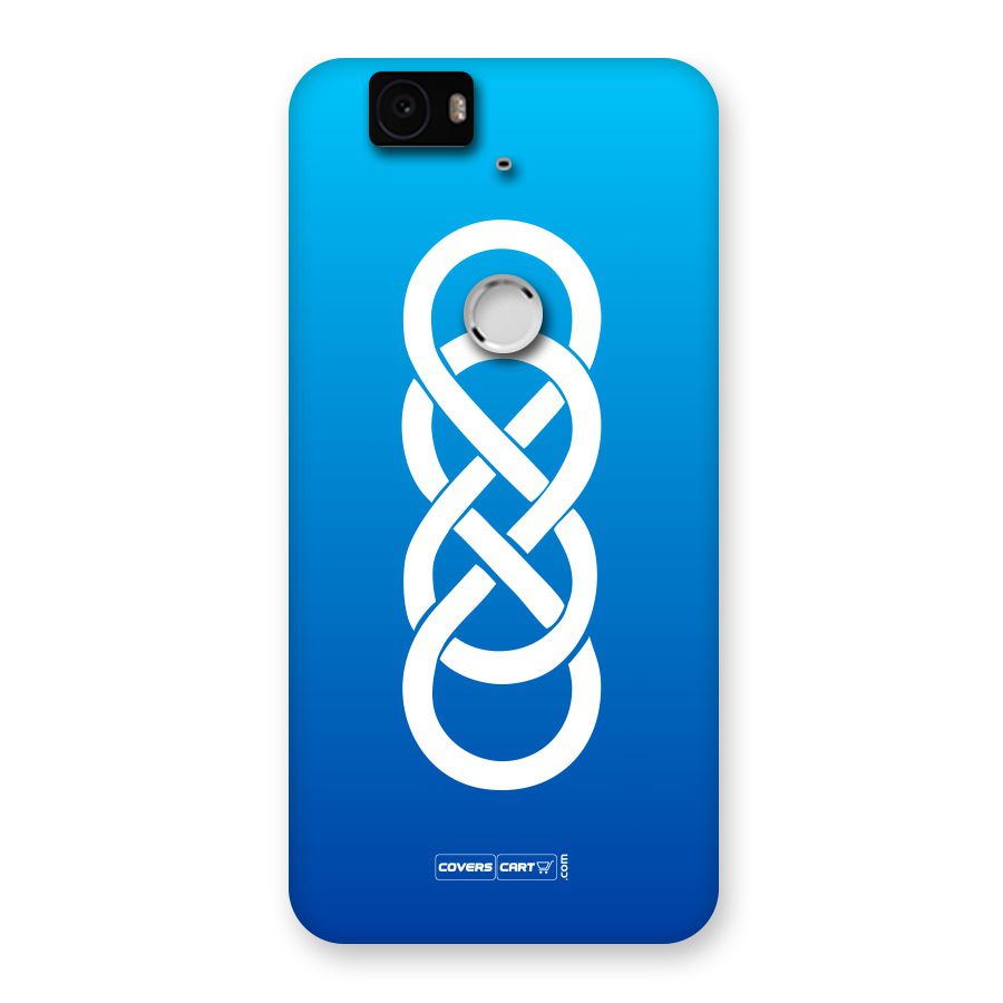 Double Infinity Blue Back Case for Google Nexus 6P