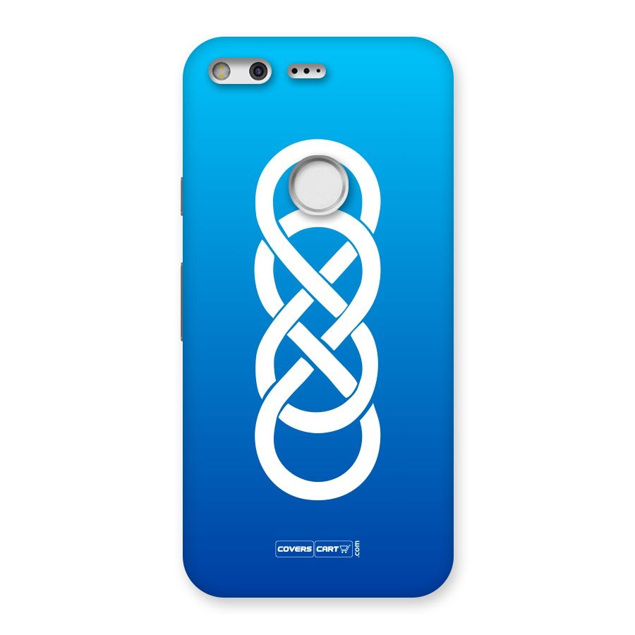 Double Infinity Blue Back Case for Google Pixel