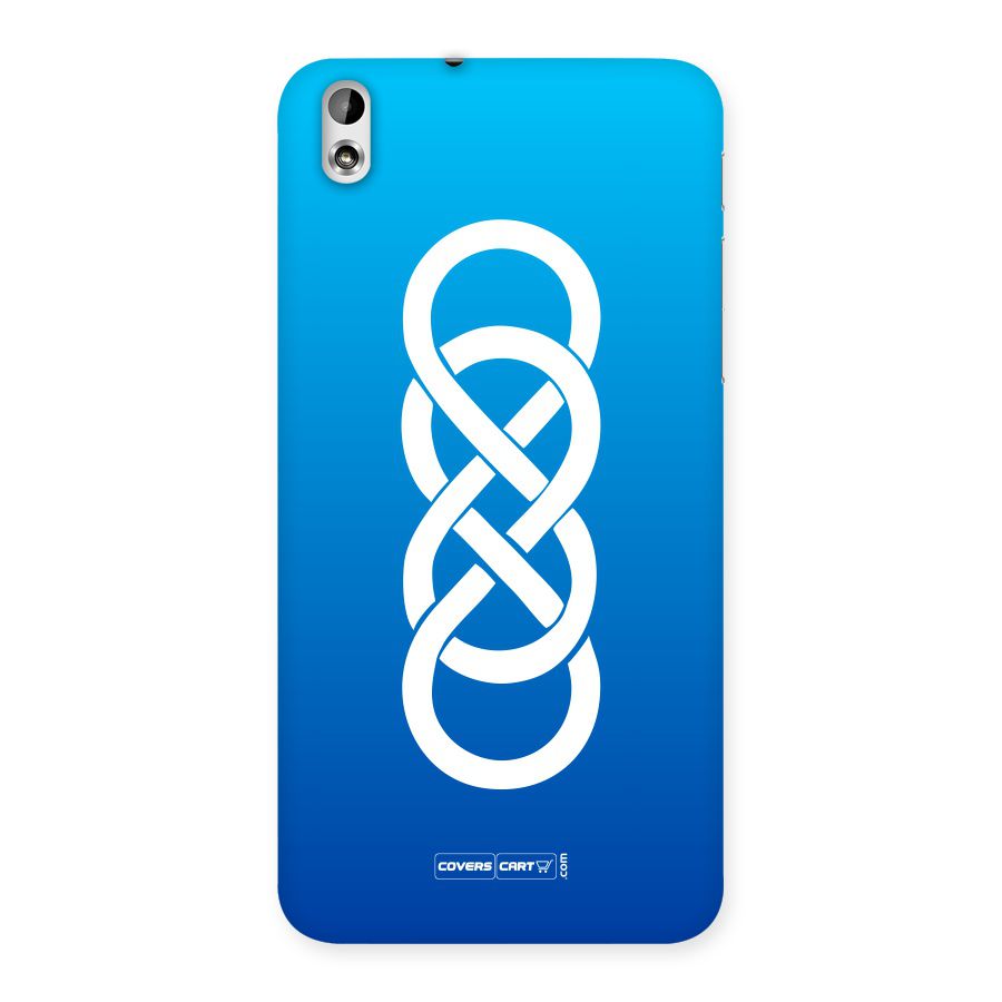 Double Infinity Blue Back Case for HTC Desire 816g