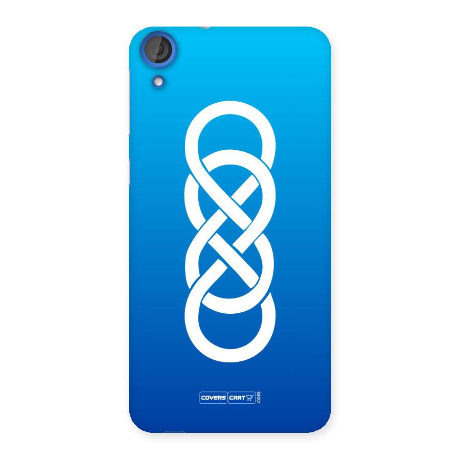 Double Infinity Blue Back Case for HTC Desire 820