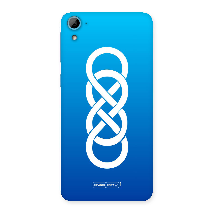 Double Infinity Blue Back Case for HTC Desire 826