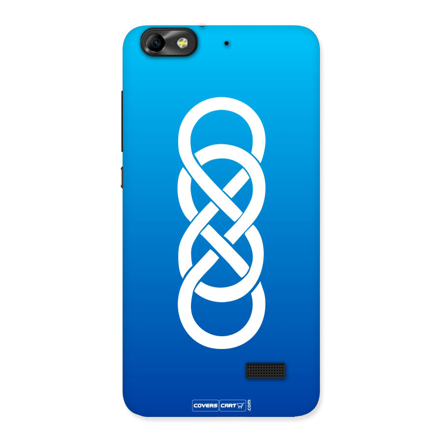 Double Infinity Blue Back Case for Honor 4C