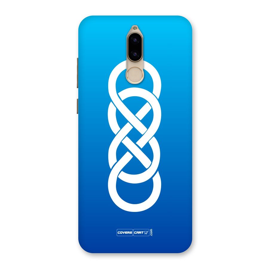 Double Infinity Blue Back Case for Honor 9i