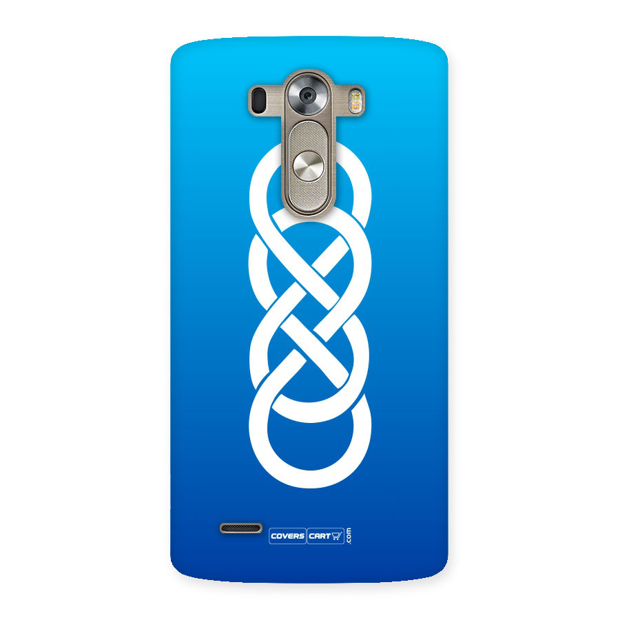 Double Infinity Blue Back Case for LG G3
